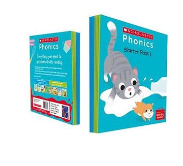 portada Phonics Readers: Starter Pack 1. Decodable Phonic Reader for Ages 4-6 Exactly Matches Little Wandle Letters and Sounds Revised - s a t p i n m d g o c k ck e u r h b f l (Phonics Book bag Readers) (in English)