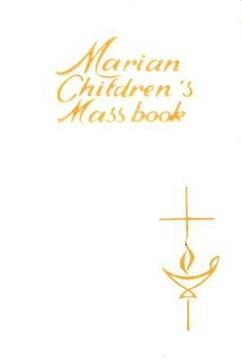 portada marian communion mass book white simulated pearl first communion book