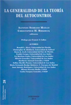 portada Generalidad de la teoría del autocontrol,La (Estudios de Criminología y Política Criminal) (in Spanish)