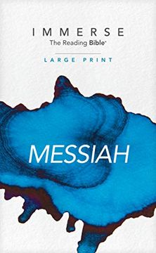 portada Immerse: Messiah, Large Print (Immerse: The Reading Bible) (en Inglés)