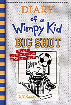 portada Diary of a Wimpy kid hc 16 big Shot (Diary of a Wimpy Kid, 16) (in English)