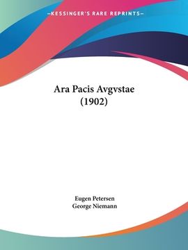 portada Ara Pacis Avgvstae (1902) (en Alemán)