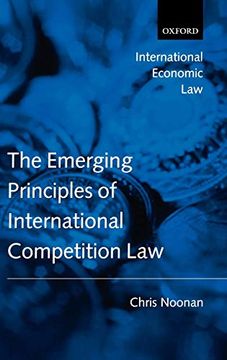 portada Emerging Principles of International Competition law (International Economic law Series) (en Inglés)