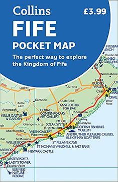portada Fife Pocket Map: The Perfect way to Explore the Kingdom of Fife (en Inglés)
