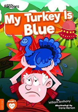 portada My Turkey is Blue (Booklife Readers) (en Inglés)