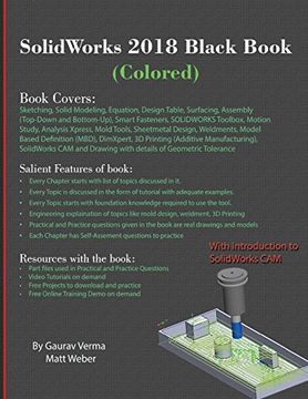 portada SolidWorks 2018 Black Book (Colored)