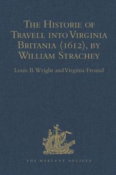 portada The Historie of Travell Into Virginia Britania (1612), by William Strachey, Gent