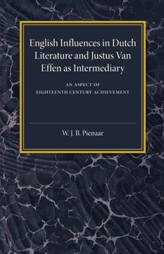 portada English Influences in Dutch Literature and Justus van Effen as Intermediary (en Inglés)