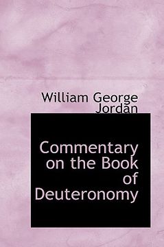 portada commentary on the book of deuteronomy (en Inglés)