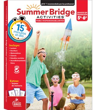 portada Summer Bridge Activities Spanish 5-6, Grades 5 - 6 (en Inglés)