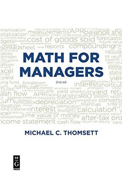 portada Math for Managers (en Inglés)