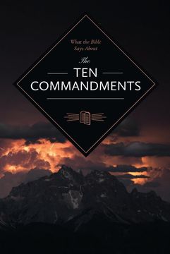 portada What the Bible Says About the ten Commandments (en Inglés)