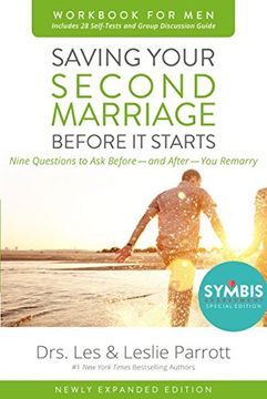portada Saving Your Second Marriage Before It Starts Workbook for Men Updated: Nine Questions to Ask Before---and After---You Remarry (in English)