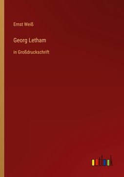 portada Georg Letham: in Großdruckschrift (en Alemán)