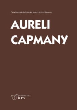 portada Aureli Capmany (in Catalá)