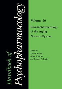 portada Handbook of Psychopharmacology: Volume 20 Psychopharmacology of the Aging Nervous System (in English)