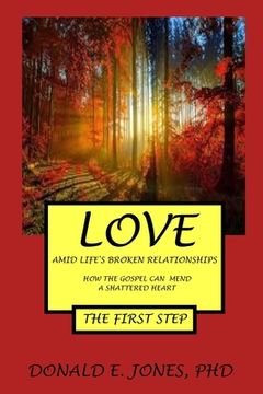 portada Love Amid Life's Broken Relationships How The Gospel Can Mend A Shattered Heart The First Step (en Inglés)