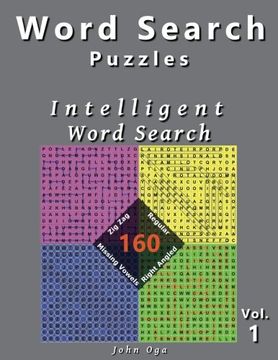 portada Word Search Puzzles: Intelligent Word Search, 160 Puzzles, Volume 1