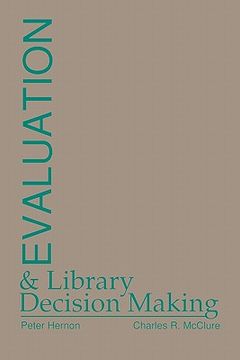 portada evaluation and library decision making (en Inglés)