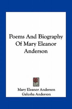 portada poems and biography of mary eleanor anderson