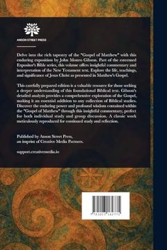 portada The Gospel of st. Matthew (en Inglés)