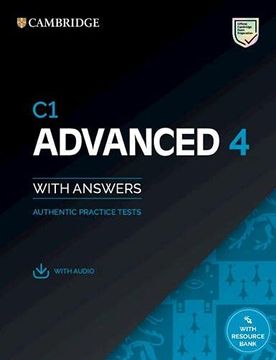 portada C1 Advanced 4 Student's Book with Answers with Audio with Resource Bank: Authentic Practice Tests (in English)