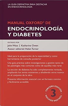 portada Manual Oxford de Endocrinologia y Diabetes