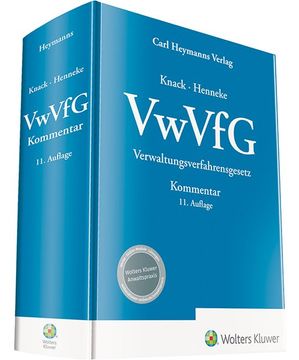 portada Verwaltungsverfahrensgesetz - Vwvfg Kommentar (en Alemán)