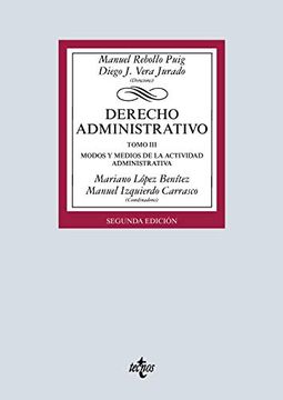 portada Derecho Administrativo: Tomo Iii. Modos y Medios de la Actividad Administrativa (in Spanish)