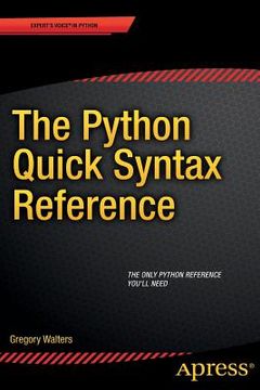 portada The Python Quick Syntax Reference (en Inglés)