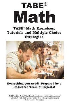 portada TABE Math: TABE® Math Exercises,  Tutorials and Multiple Choice Strategies