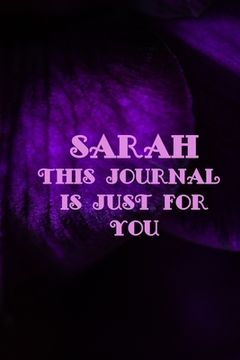 portada Sarah: This Is Just for You (in English)