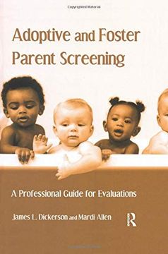 portada Adoptive and Foster Parent Screening: A Professional Guide for Evaluations (en Inglés)