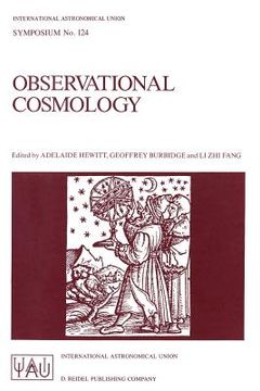 portada Observational Cosmology: Proceedings of the 124th Symposium of the International Astronomical Union, Held in Beijing, China, August 25-30, 1986 (en Inglés)
