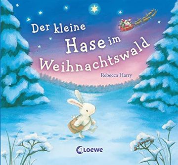 portada Der Kleine Hase im Weihnachtswald: Mini-Ausgabe - Bilderbuch für Kinder ab 3 Jahre (en Alemán)