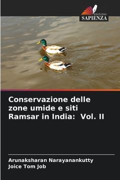 portada Conservazione delle zone umide e siti Ramsar in India: Vol. II (en Italiano)