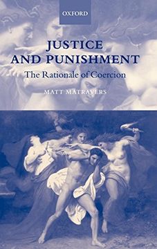 portada Justice and Punishment: The Rationale of Coercion (en Inglés)
