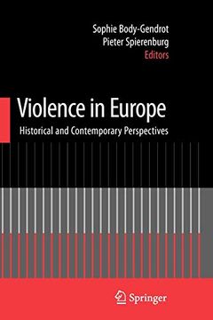 portada Violence in Europe: Historical and Contemporary Perspectives (Lecture Notes in Mathematics; 756) (en Inglés)