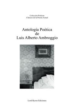 portada Antología poética de Luis Alberto Ambroggio