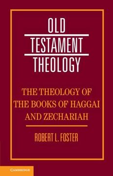 portada The Theology of the Books of Haggai and Zechariah (en Inglés)
