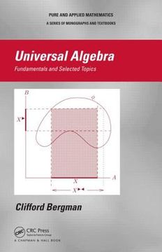 portada universal algebra (en Inglés)