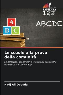 portada Le scuole alla prova della comunità (en Italiano)
