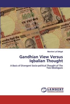 portada Gandhian View Versus Iqbalian Thought (en Inglés)