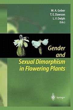 portada gender and sexual dimorphism in flowering plants