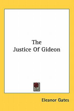 portada the justice of gideon (en Inglés)