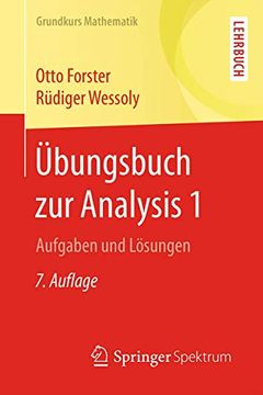 portada Übungsbuch zur Analysis 1 (en Alemán)