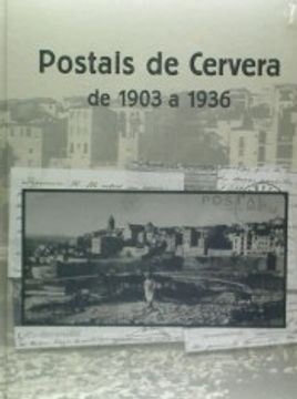portada Postals de Cervera de 1903 a 1936