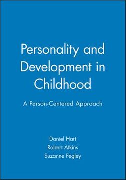 portada personality and development in childhood: a person-centered approach (en Inglés)