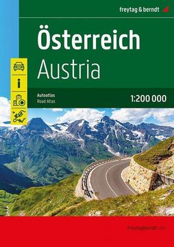portada Österreich, Autoatlas 1: 200. 000, Freytag & Berndt (en Alemán)