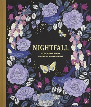 portada Nightfall Coloring Book: Originally Published in Sweden as "Skymningstimman" (en Inglés)
